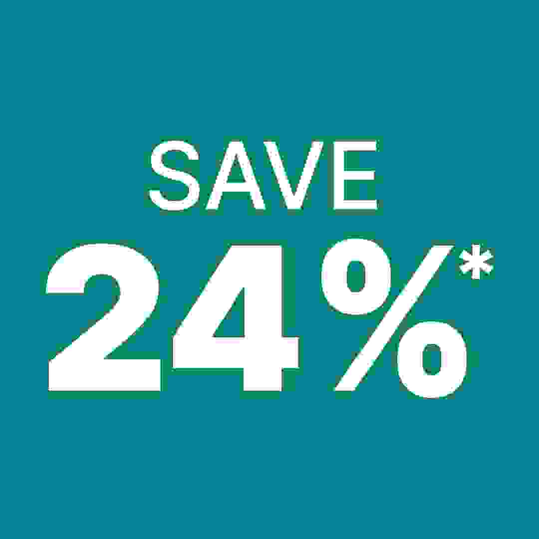 Flat 24% Off on medicines