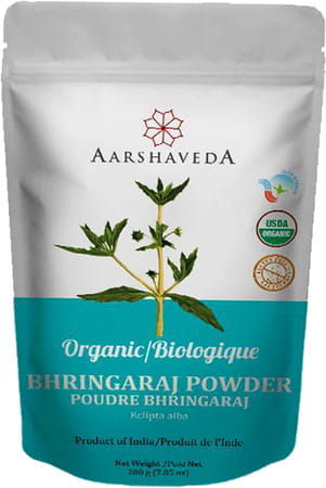 Aarshaveda Bhringaraj Powder Organic - 200 G