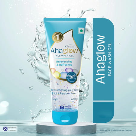 Ahaglow Advanced Tube Of 100gm Face Wash Gel