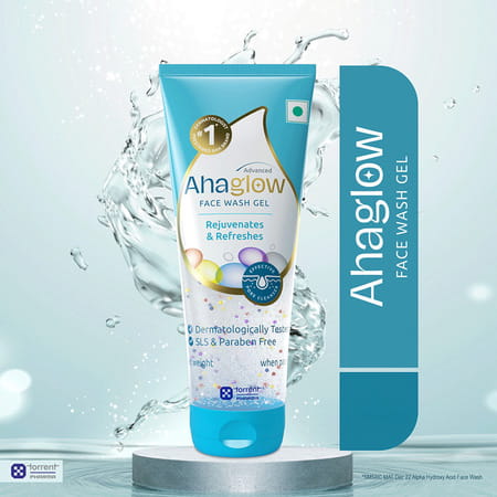 Ahaglow Advanced Tube Of 200gm Face Wash Gel