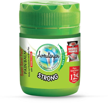 Amrutanjan Strong Pain Relief Balm Bottle Of 50 Ml