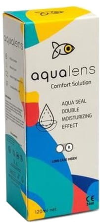 Aqualens Comfort Contact Lens Solution (Lens Care Free) Bottle Of 120 Ml