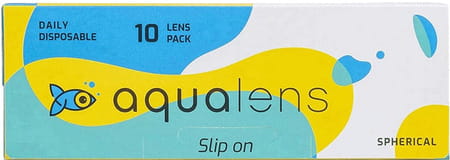 Aqualens Daily Disposable Contact Lenses (10 Lenses/Box) (-0.75)