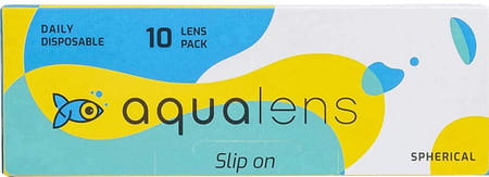 Aqualens Daily Disposable Contact Lenses (10 Lenses/Box) (-1.25)