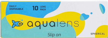 Aqualens Daily Disposable Contact Lenses (10 Lenses/Box) (-2.5)