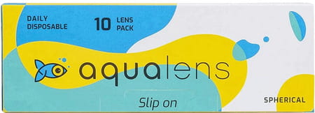 Aqualens Daily Disposable Contact Lenses (10 Lenses/Box) (-3)