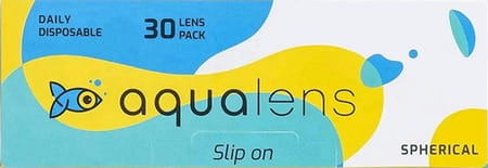 Aqualens Daily Disposable Contact Lenses (30 Lenses/Box) (-6)