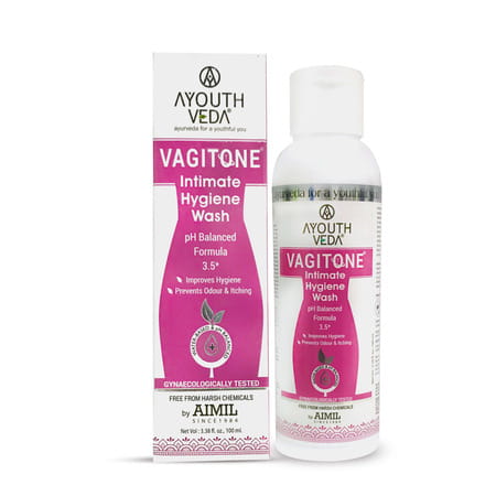 Ayouthveda Vagitone Intimatev Hygiene Wash.