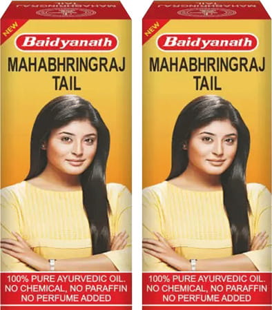 Baidyanath Mahabhringraj Ayurvedic Hair Oil-For Hair Growth Anti-Hair Fall Anti-Dandruff(100 Ml)