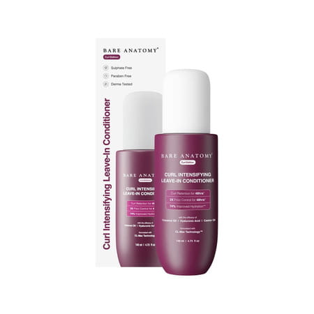 Bare Anatomy Curl Intensifying Leave In Conditioner Cream 140ml