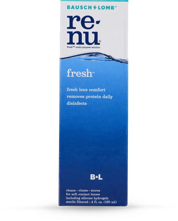 Bausch & Lomb Renu Fresh Multi Purpose Solution - 120ml