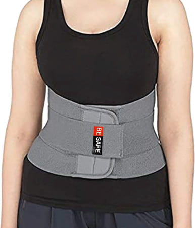 Besafe Forever Ls Support Waist Belt For Lower Back Pain, Grey, M