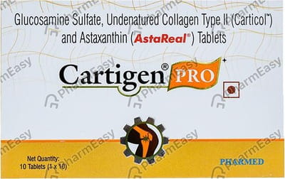 Cartigen Pro Strip Of 10 Tablets