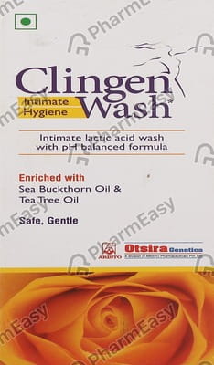 Clingen Intimate Hygiene Wash Bottle Of 100ml