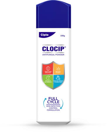 Clocip Anti Fungal Powder Of 100 Gm