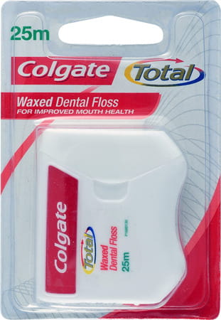 Colgate Total Waxed Dental Floss - 25m