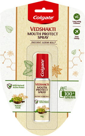 Colgate Vedshakti Mouth Protect Spray - 10gm