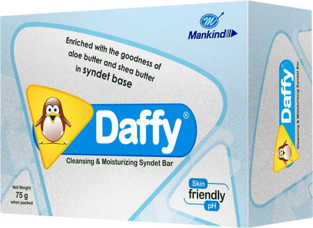 Daffy Baby Ph 5.5 Cleansing & Moisturizing Bathing Bar 75gm