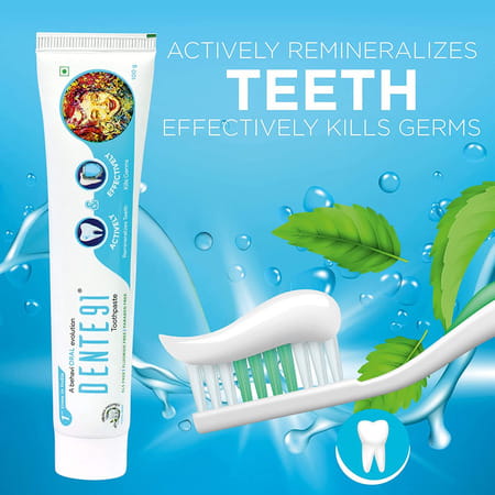 Dente 91 Cool Mint Toothpaste 100 G