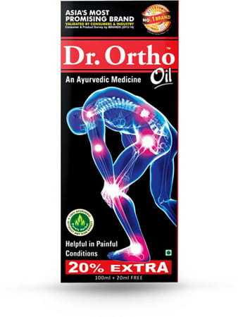 Dr Ortho An Ayurvedic Medicine Oil Bottle Of 120 Ml