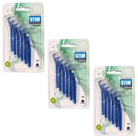 Dr.Dentaids Stim Proxa L Angular Interdental Brush Iso-3 (Pack Of 3)