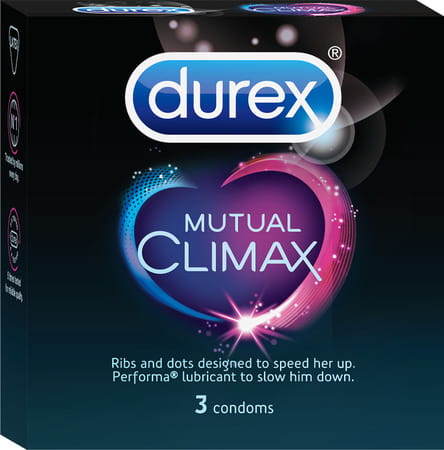 Durex Condoms Mutual Climax - 3s