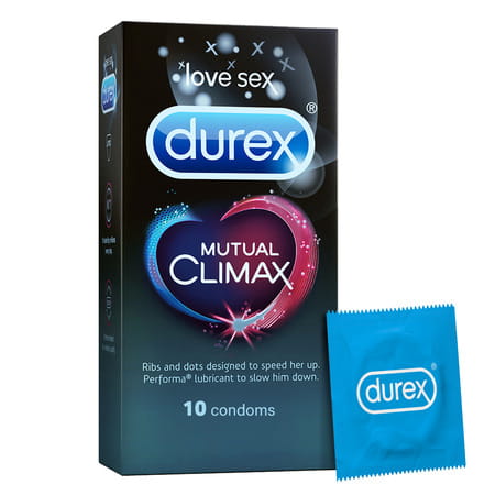 Durex Mutual Climax Packet Of 10 Condoms