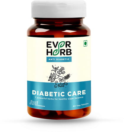 Everherb (By Pharmeasy) Diabetic Care - Bottle Of 60