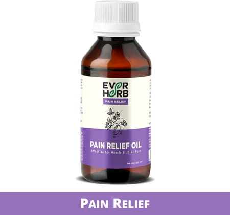 Everherb (By Pharmeasy) Pain Relief Oil - Blend Of 8 Powerful Herbal Ingredients - 100 Ml