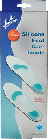 Flamingo Silicone Foot Insoles (Pair) - Small