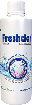 Freshclor Mint Flavour Bottle Of 200ml Mouth Wash