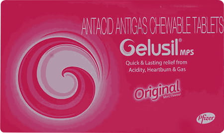 Gelusil Mps Original Mint Flavour Strip Of 15 Tablets