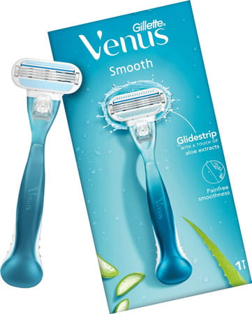 Gillette Venus Smooth Glidestrip With A Touch Of Aloe Extracts - 1n