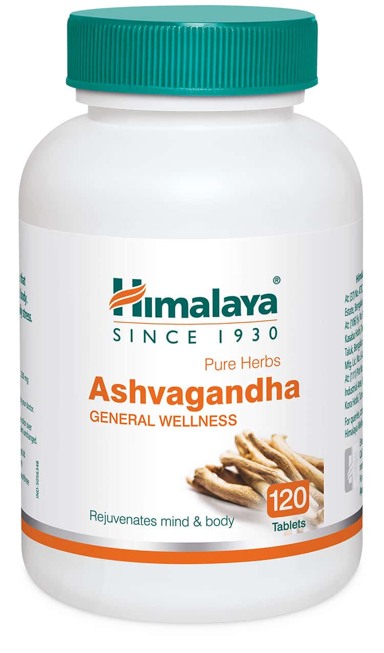 Himalaya Ashvagandha Bottle Of 120 Tablets