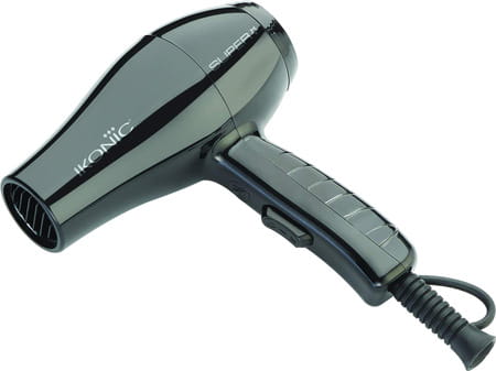 Ikonic Superstar Mini Hair Dryer- Black