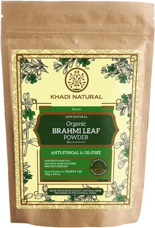 Khadi Natural Brahmi Leaf Organic Powder 100 Gm