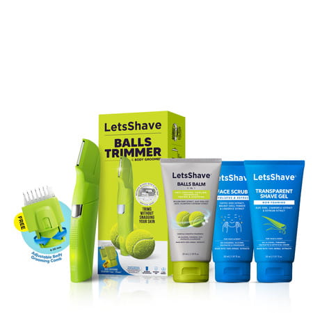 Letsshave Balls Trimmer + 30 Ml Kit