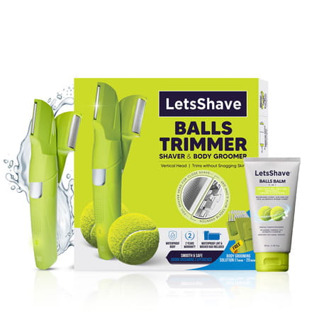 Letsshave Balls Trimmer International And Balm