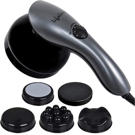 Lifelong Llm171 Electric Handheld Pain Relief Full Body Massager For Neck Back Leg & Foot