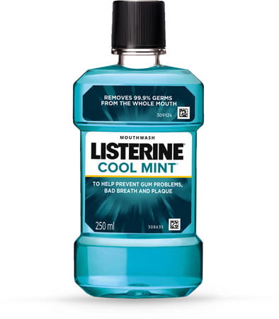 Listerine Coolmint Mouthwash  Bottle Of 250 Ml