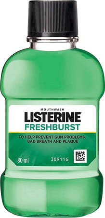 Listerine Freshburst Mouthwash Bottle Of 80ml