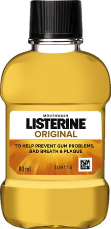 Listerine Original  Mouthwash  Bottle Of 80 Ml