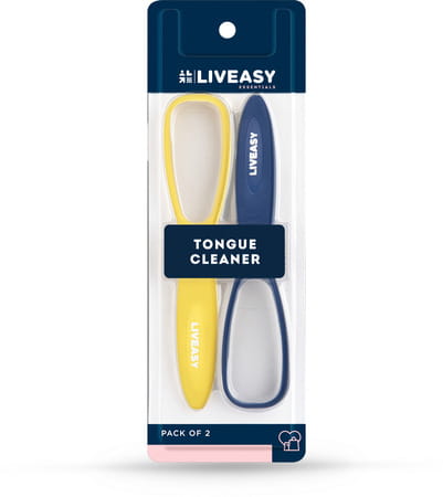 Liveasy Essentials Tongue Cleaner (Pack Of 2)