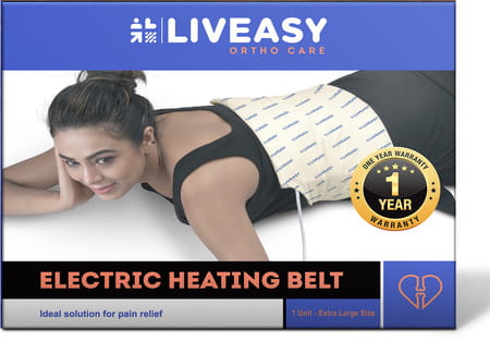 Liveasy Ortho Care Electric Heating Belt Extra Large