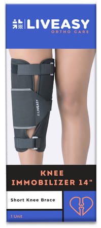 Liveasy Ortho Care Knee Immobilizer 14 Xl