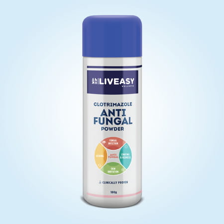 Liveasy Wellness Anti Fungal Dusting Powder 100gm