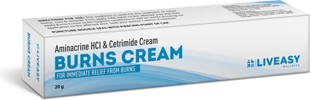 Liveasy Wellness Burns Cream Tube Of 20gm