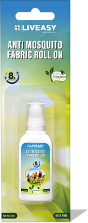 Liveasy Wellness Mosquito Repellent Fabric Role On - 8ml