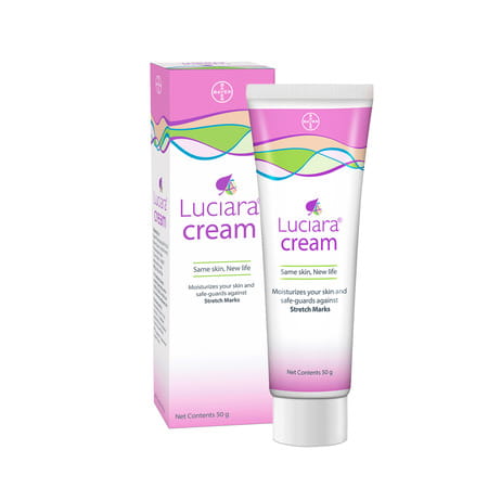 Luciara Anti-Stretch Marks Cream To Reduce Pregnancy Stretch Marks, 50 G