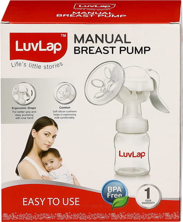 Luvlap Manual Breast Pump 1 No'S